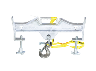 Steel Double Rigid Hoist Optioning Hook 2 In x 23-3/16 In x 13-1/32 In 4000 Lb. Capacity Silver
